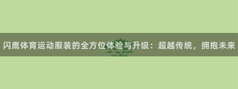 77体育app下载官网：闪鹰体育运动服装的全方位体验与升级：超越传统，拥抱未来